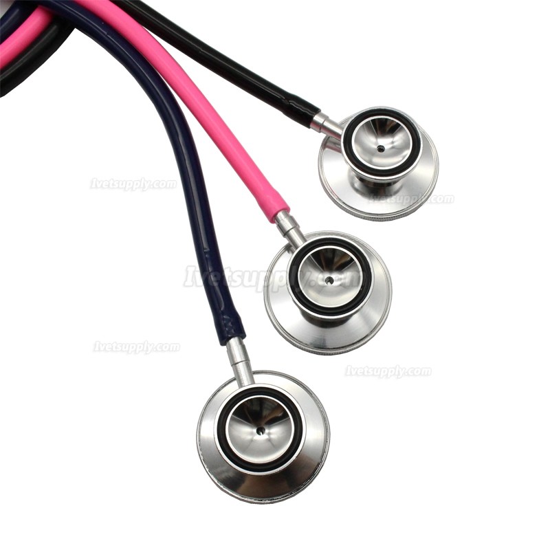 Veterinary Stethoscope Aid Dual Head EMT Stethoscope Portable Medical Auscultation Stethoscope